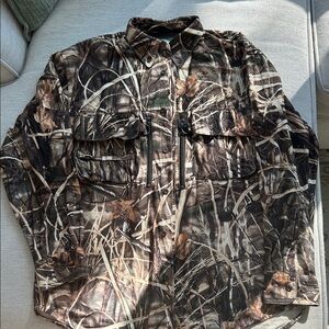 Cabela's Camouflage Button Down Shirt